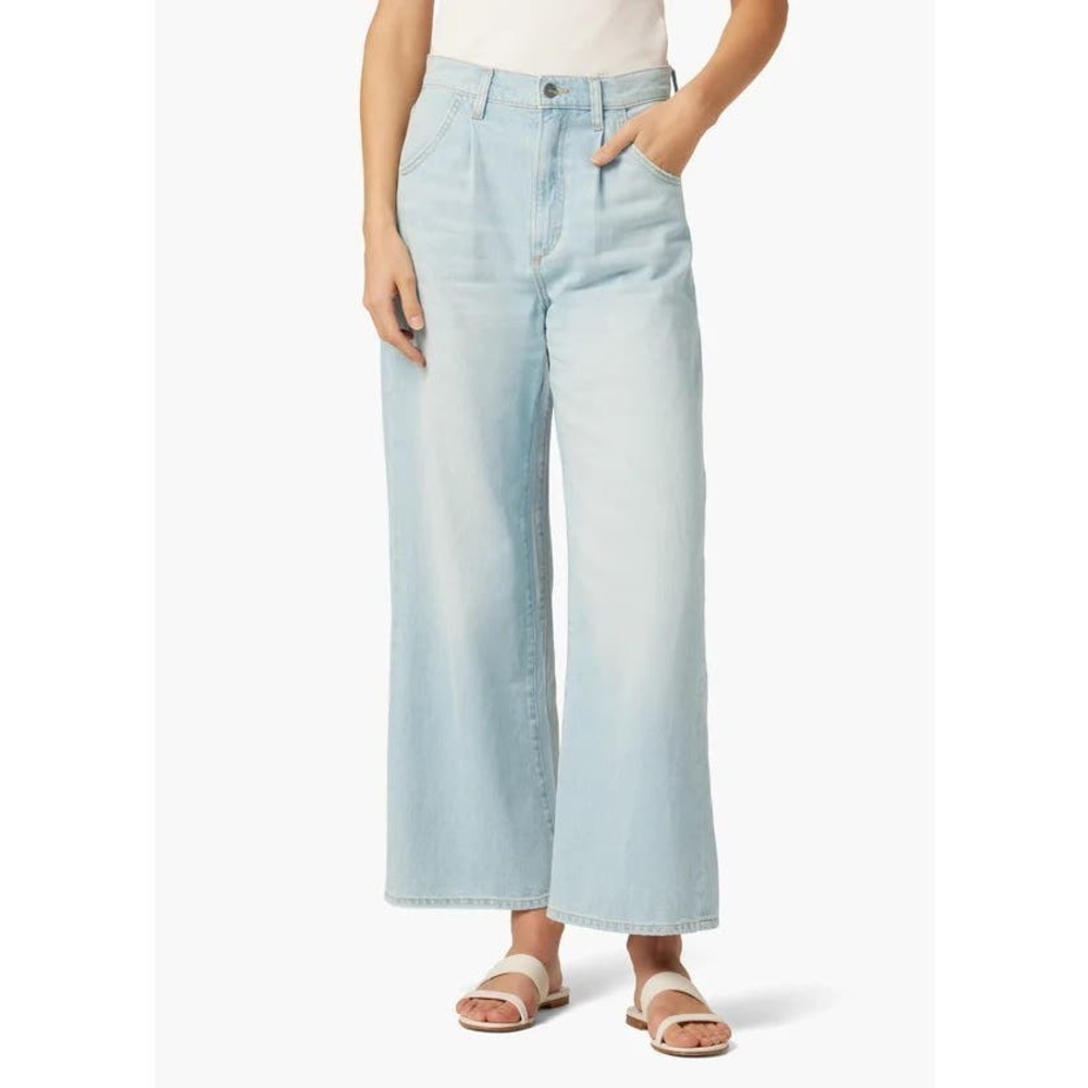 Joe's The Pleated Charming High Rise Wide Leg Ankle Jeans Women's Size 29 NWT